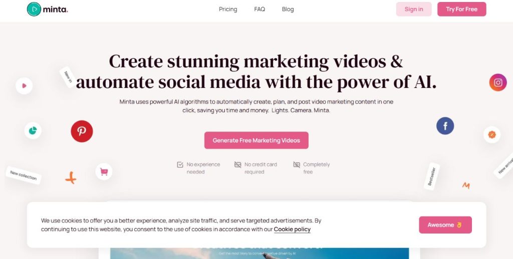 minta ai video for marketing