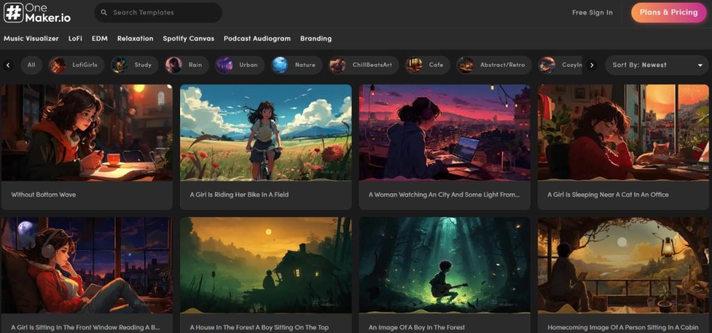 onemaker AI video and animation creator