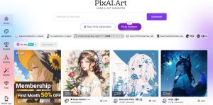 pixaiart image ai generator