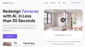 Homedesign AI for interior design