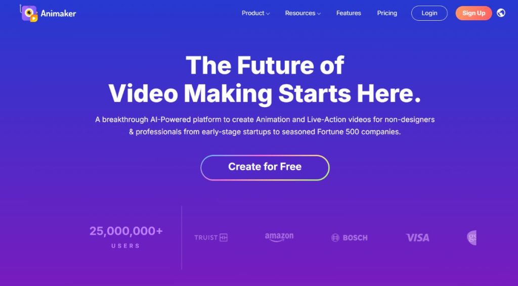 Animaker for animated video