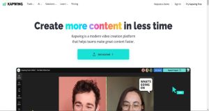 Kapwing for high quality video content