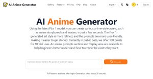 AI anime generator