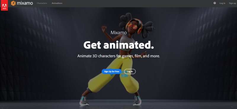 Mixamo 3d ai animation