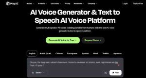 Playht ai voice generator