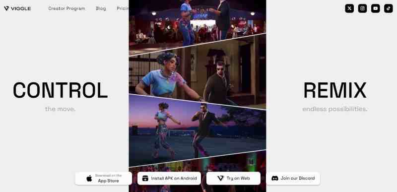 Viggle ai video motion generator