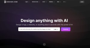 Design.com for ai logo and graphic generation