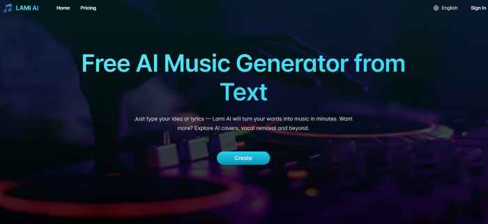 Lami ai music generator