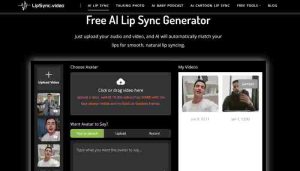 Lipsync video generator