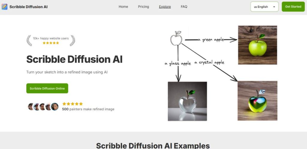 Scribblediffusion ai from sketch to image