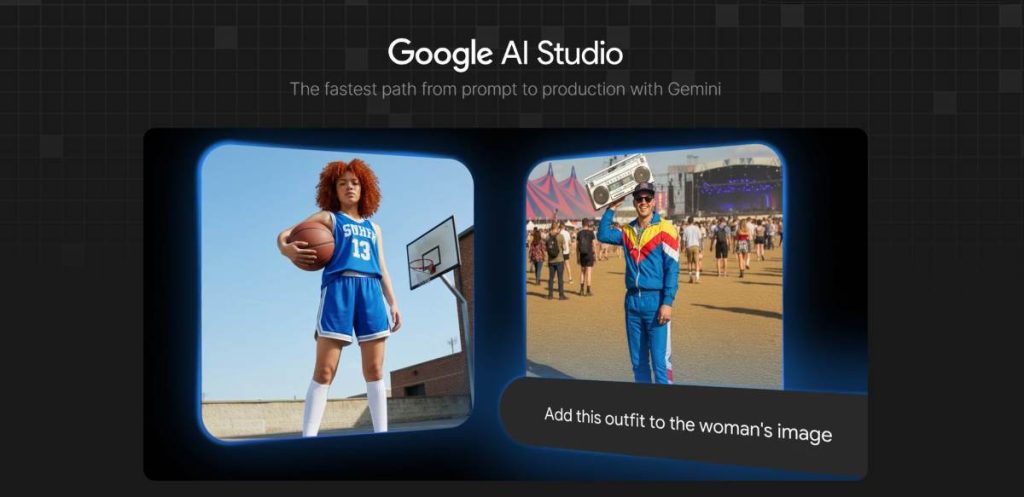 Google AI studio for ai video, image, audio