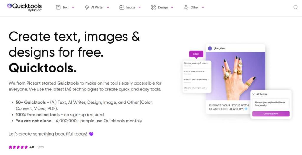 Quicktools by picsart